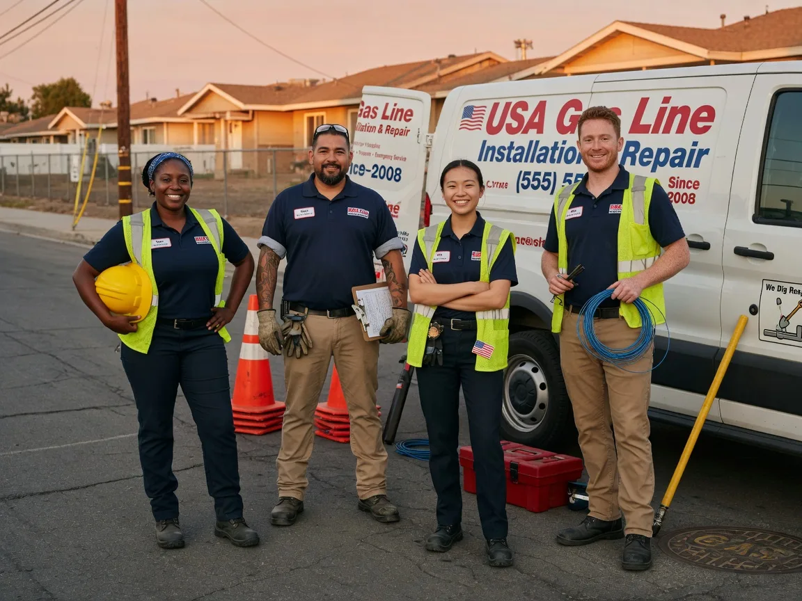 Gas Line Installation company in Knoxville, MD